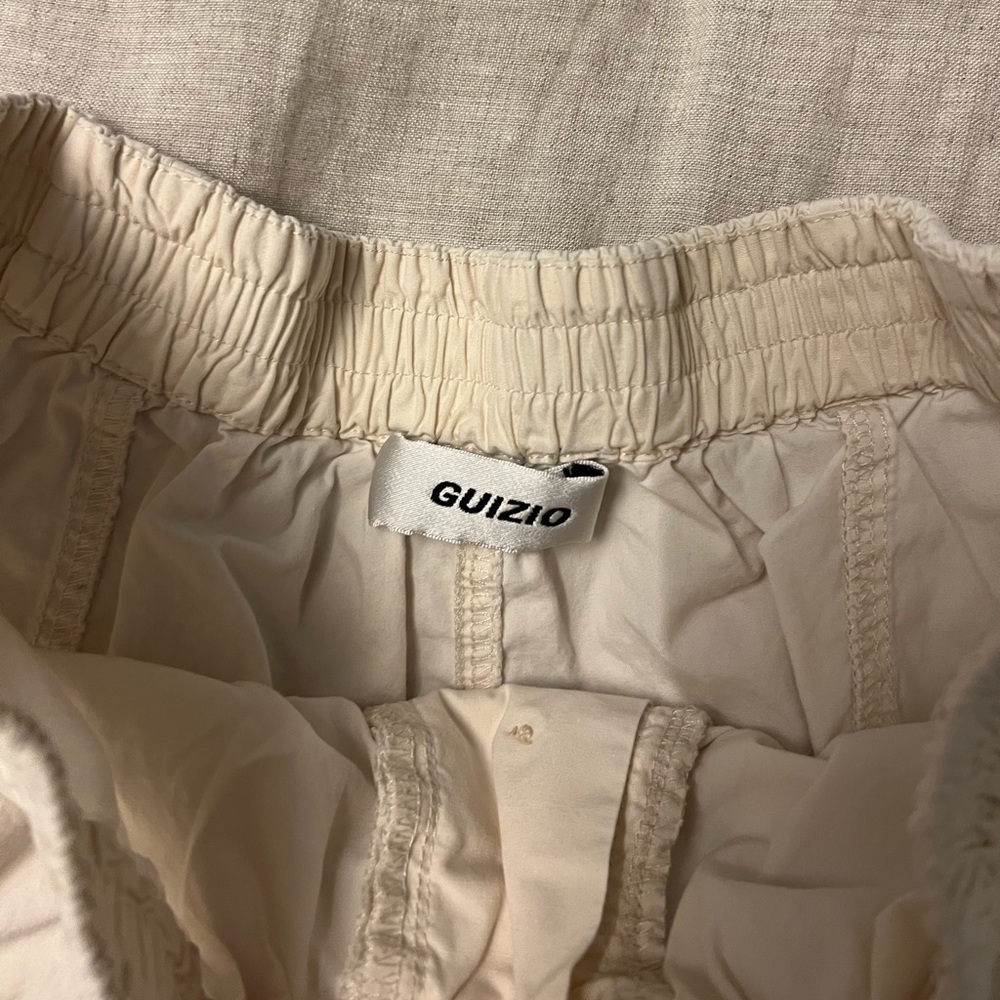 Danielle Guizio Tan boxer shorts - Picture 3 of 5